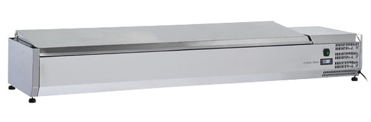 Anvil 1800 Stainless Steel Lid Refrigerated Ingredient Well