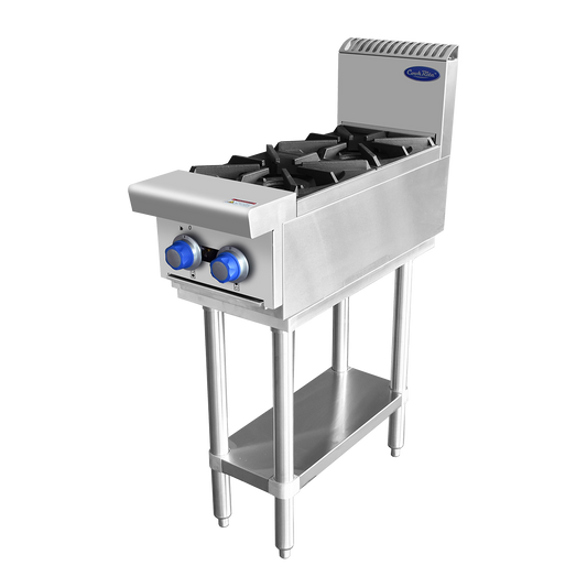 Cookrite 2 BURNER COOK TOP LPG AT80G2B-F-LPG