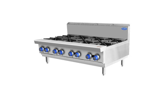 Cookrite OPEN 8 BURNER COOK TOPS LPG AT80G8B-C-LPG