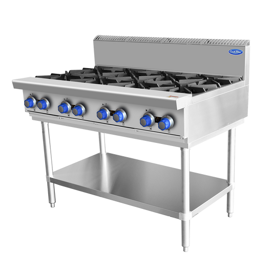 Cookrite 8 BURNER COOK TOP LPG AT80G8B-F-LPG