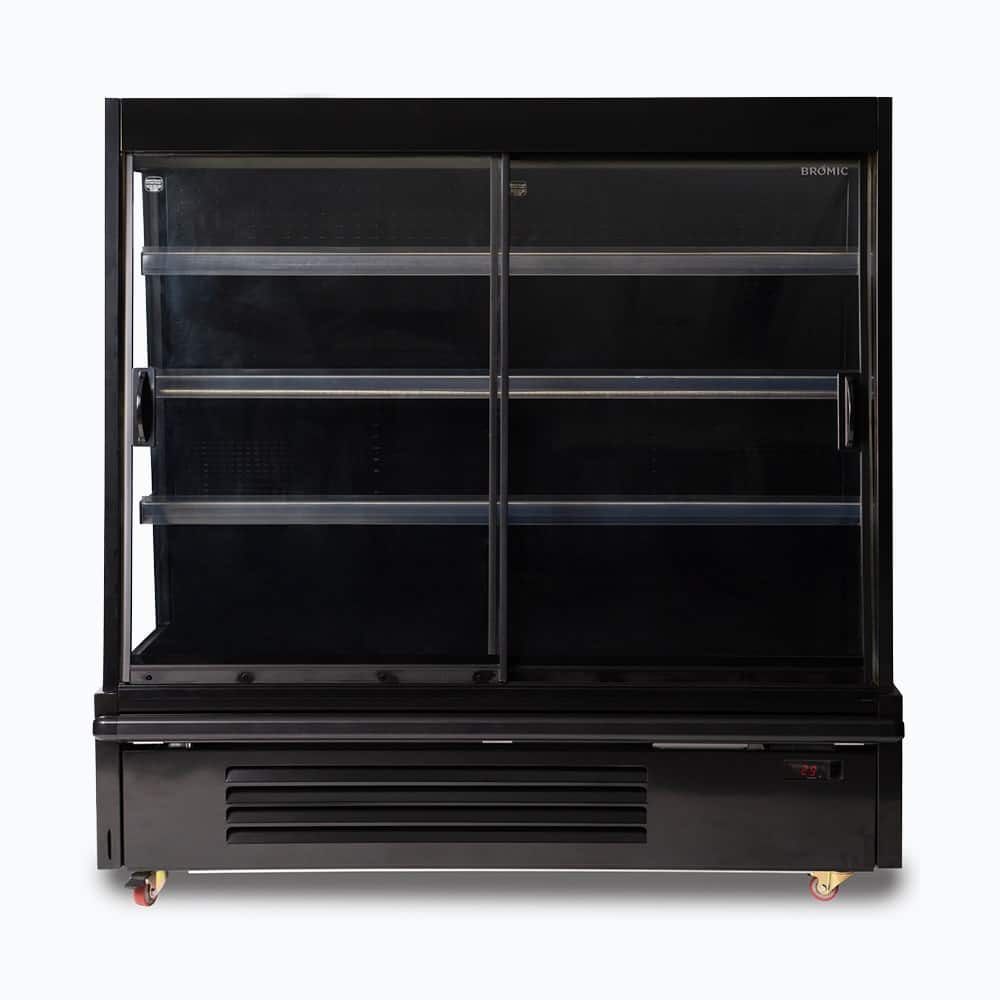 Bromic Semi Vertical Display Fridge - Gondola - 1580mm - 2 Doors - Sliding