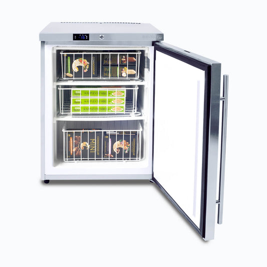 Bromic Under Bench Freezer - 115L - 1 Door - Stainless Steel