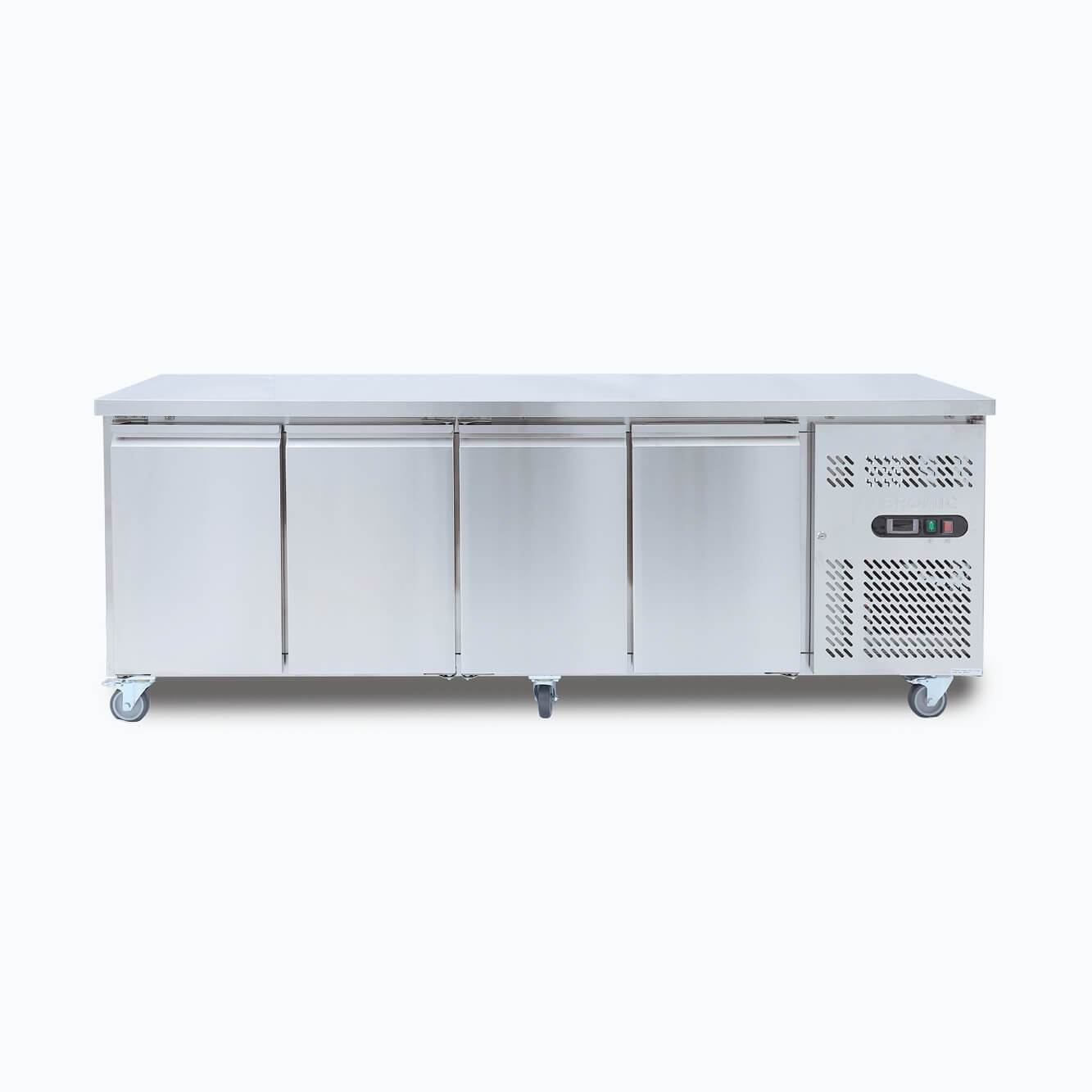 Bromic Under Bench Freezer - 553L - 4 Doors - Stainless Steel