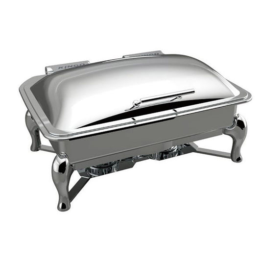 Kingo Ex-Showroom: Oblong Chafing Dish with 1/1 GN Steel Lid - KGJ204G