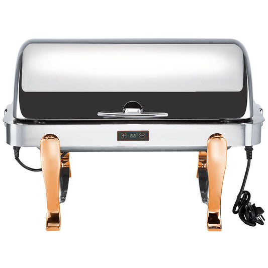 Kingo Ex-showroom: Oblong Chafing Dish with Gilt Legs - KGTCB6801-1