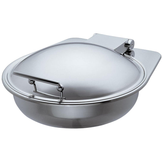 Kingo Ex-Showroom: Round Chafing Dish with Steel Lid - KGD105G