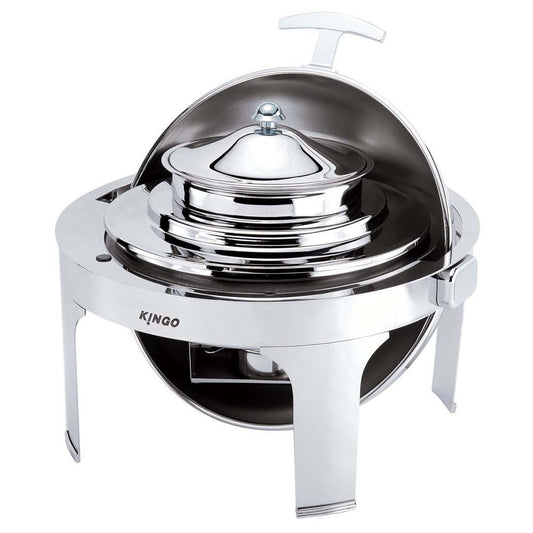 Kingo Ex-Showroom: Round Soup Station with S/S Legs - KGB6507