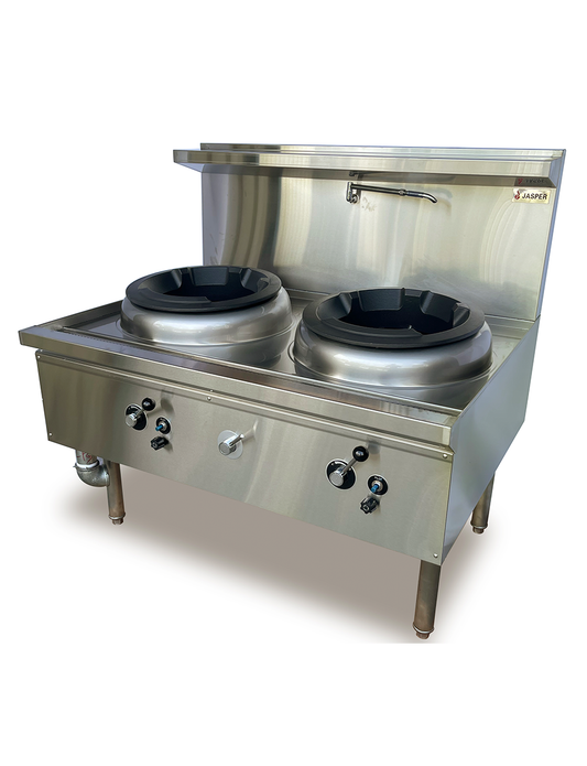Jasper JASPER Double Wok Range(chimney burner) NG