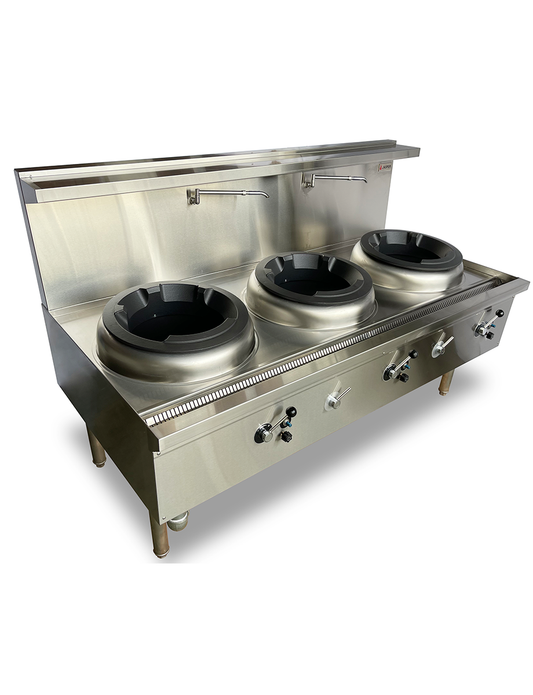 Jasper JASPER Triple Wok Range(duckbill burner) LPG