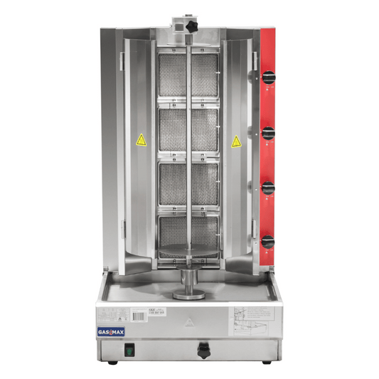 Gasmax Semi-automatic 4 Burner LPG Kebab Machine KB-4LPG