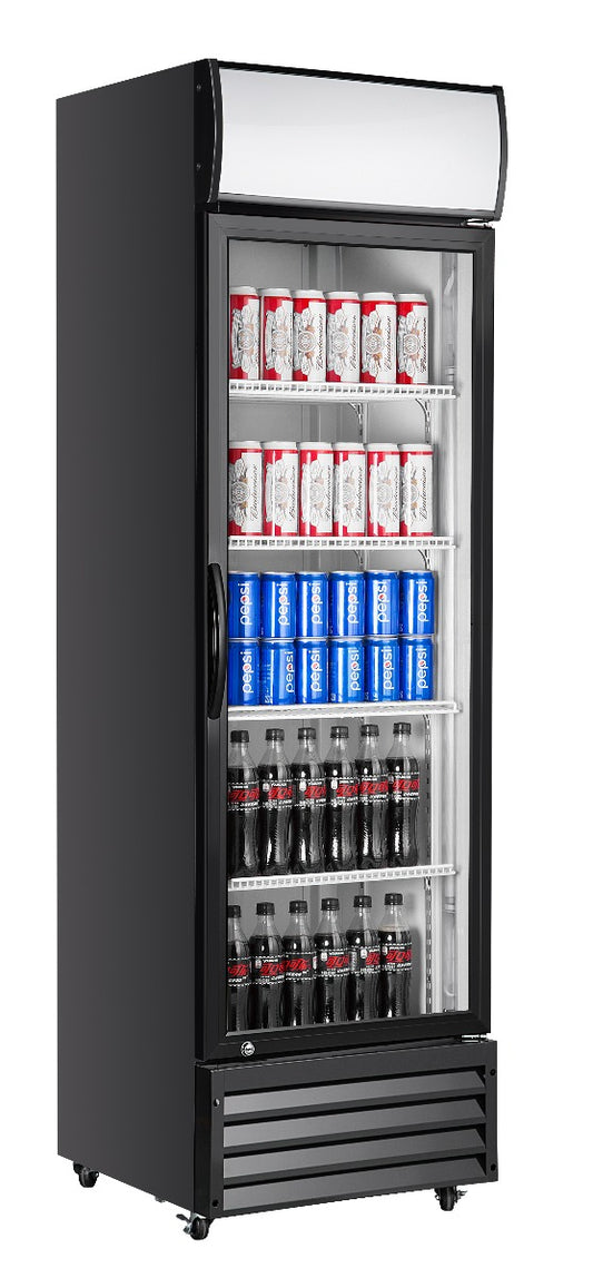 Atosa SINGLE GLASS DOOR MOUNTED FRIDGE P380WA
