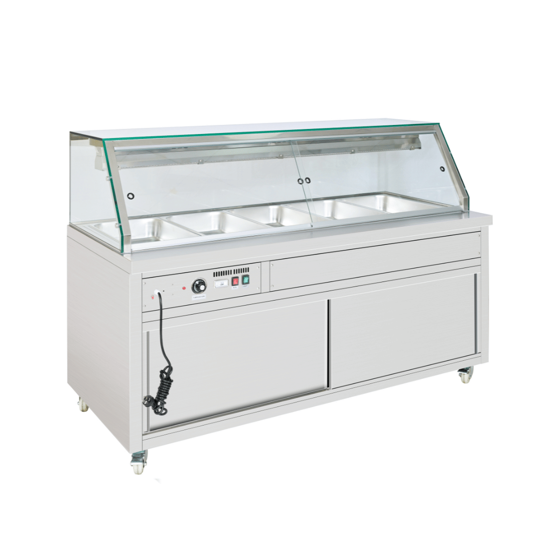 Thermaster Wet and Dry Bain Marie Display 5x1/1 GN Pans - PG180FE-XG