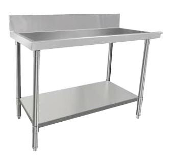 Mixrite STAINLESS STEEL DISHWASHER BENCH OUTLET WST7120R WST7120R