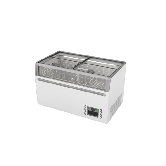 Thermaster Supermarket Island Freezer with Glass Sliding Lids - ZCD-L145G